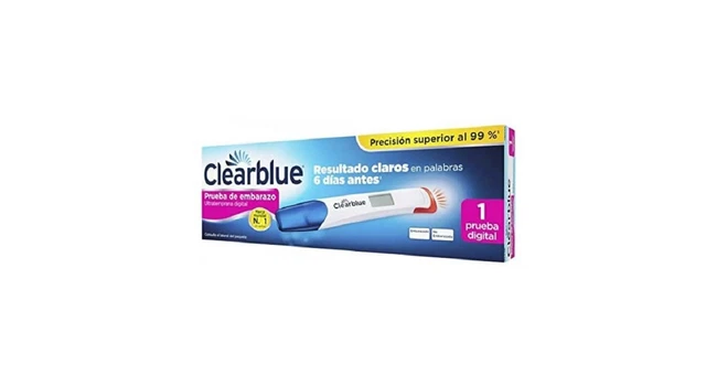 Prueba De Embarazo Clearblue Ultratemprana Digital Resultados Claros Ser Madre