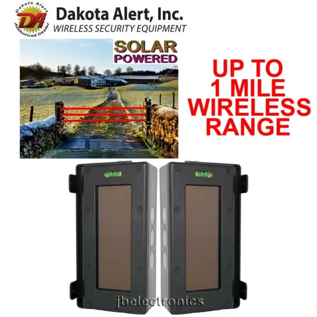 Dakota Alert Sbb-4000 Solar Powered Break Beam Wireless Transmitters