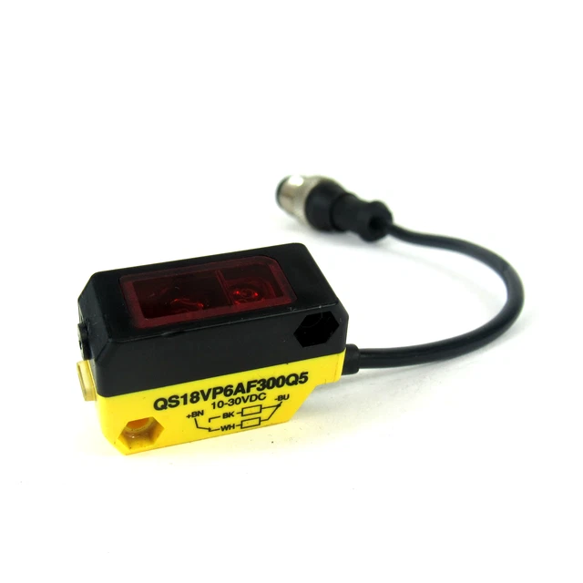 Banner QS18VP96AF300Q5 Photoélectrique Capteur,10-30V Dc