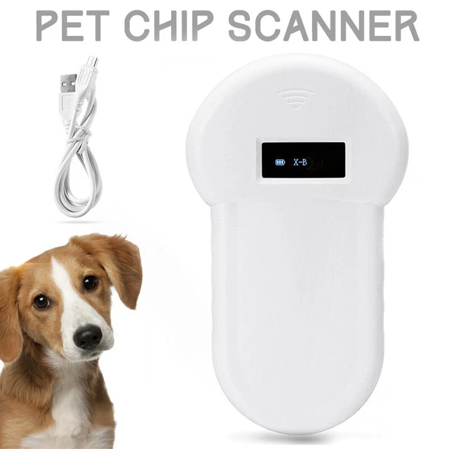 RFID FDX-B Animal Chip Microchip Reader ISO Portable Handheld Pets Scanner B