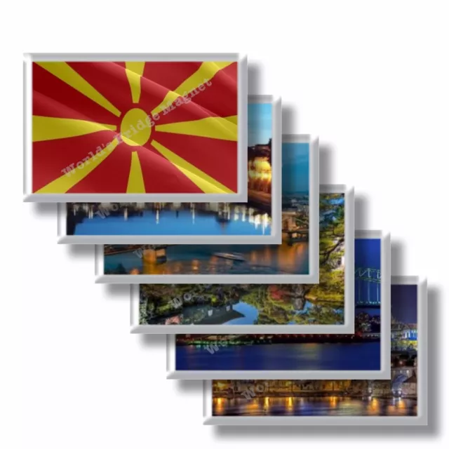 Macedonia - frigo calamite frigorifero magneti fridge magnet Kühlschrankmagnet