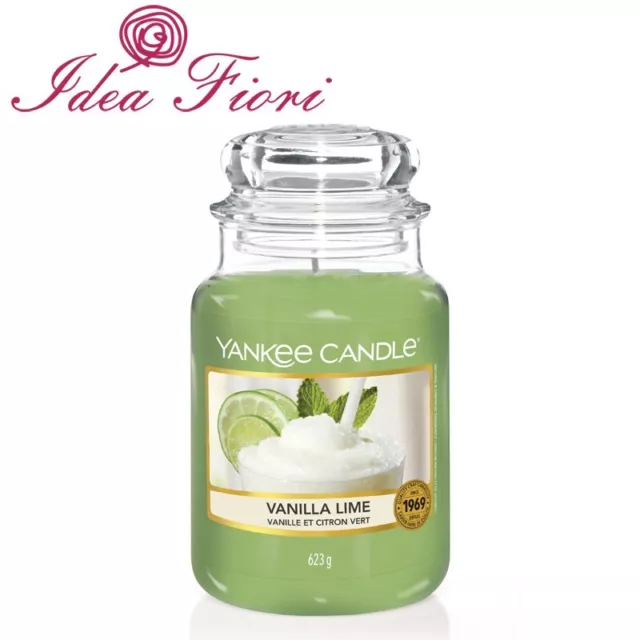 Vanilla Lime Yankee Candle Candela Profumata