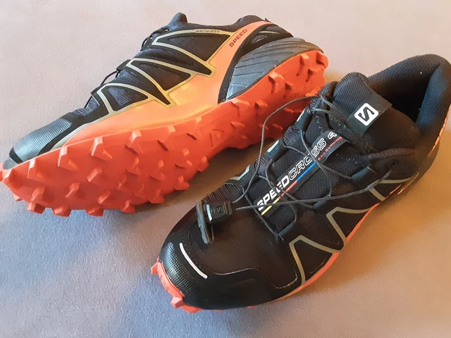Salomon Speedcross 4 40 2/3 wie NEU Traillaufschuhe Outdoor Damen Herren rot