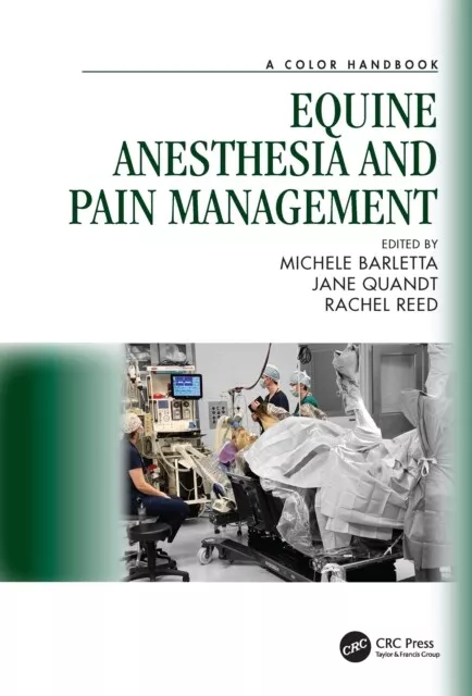 Equine Anesthesia and Pain Management 9781498749589 NEW Book