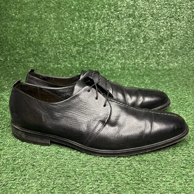 COLE HAAN BECKETT C06399 Black Leather Split Toe Oxford  display picture 2