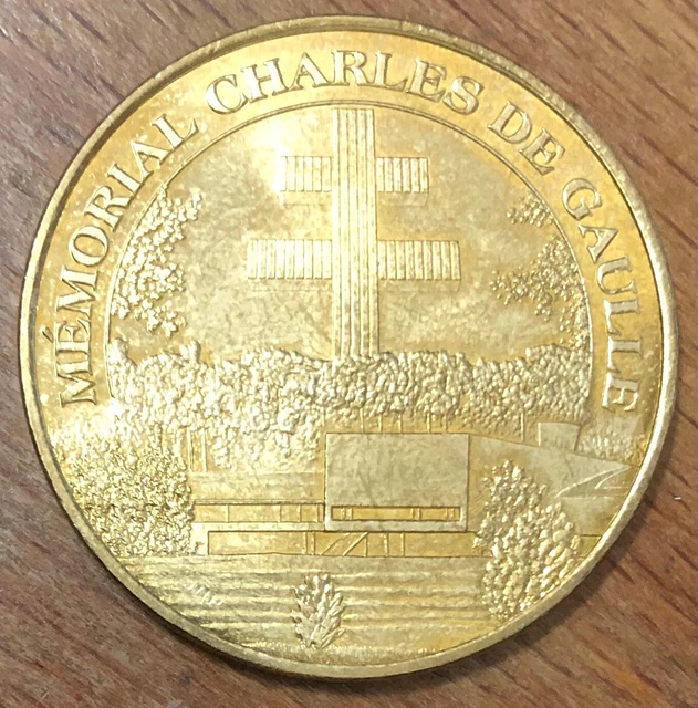 Mdp 2009 Charles De Gaulle Médaille Monnaie De Paris Jeton Touristique Medals