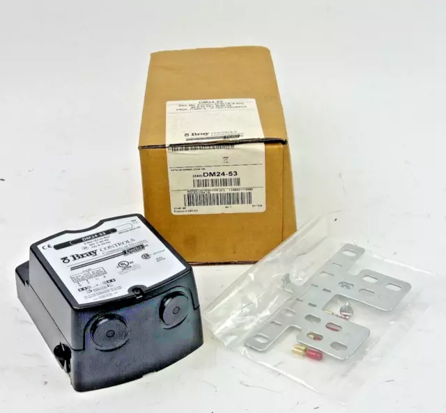 Bray Controls - Dm24-53 - Electric Motor Actuator - 53 In-Lb, 60S, 24 Vac, 50/60