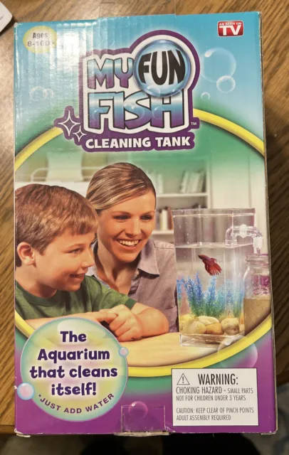 My Fun Fish Self Cleaning Tank Small Aquarium As Seen on TV 3