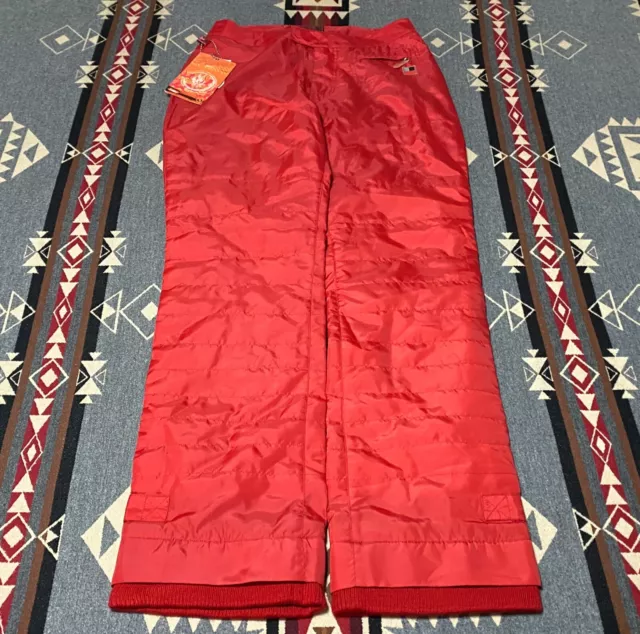 JOHNNY BLAZE FLAME Insulated Straight Snow Pant Size 9/10 Lightweight ...
