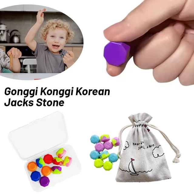 Gonggi Konggi Gong Gi 100 pezzi Jack coreani gioco tradizionale in