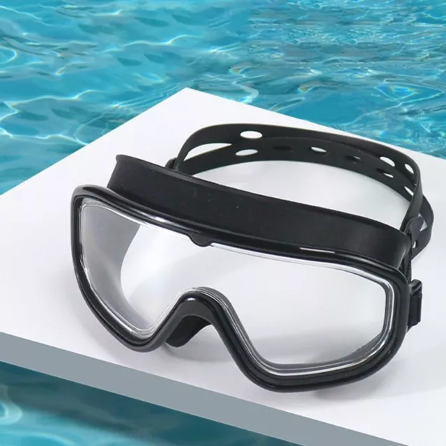 Big Frame Swim Eyewear Anti-fog Eyeglasses Fashion Children's Goggles