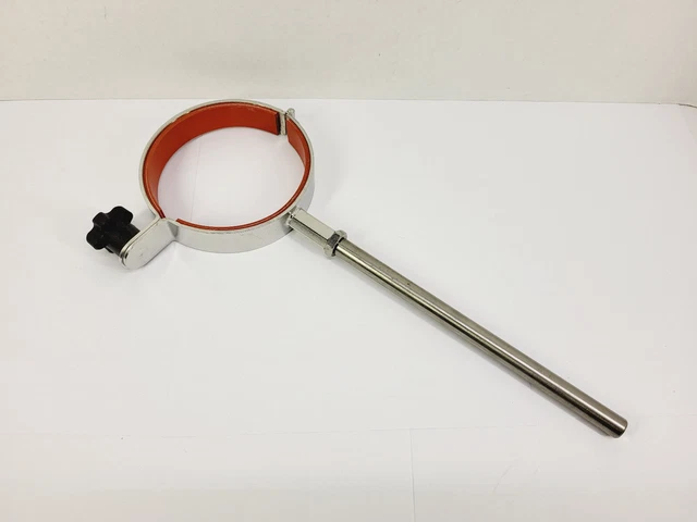 ChemGlass CG-1947-A100 Stainless Steel Support Clamp (100mm) - New Open Box