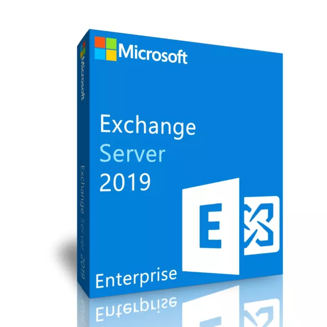 Microsoft Exchange Server 2019 Enterprise con 500 CAL al por menor, nuevo, multilenguaje