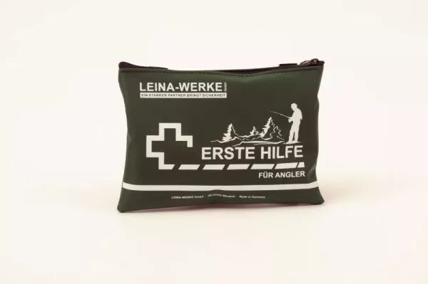 Leina Erste-Hilfe-Set für Angler, grün Verbandskasten