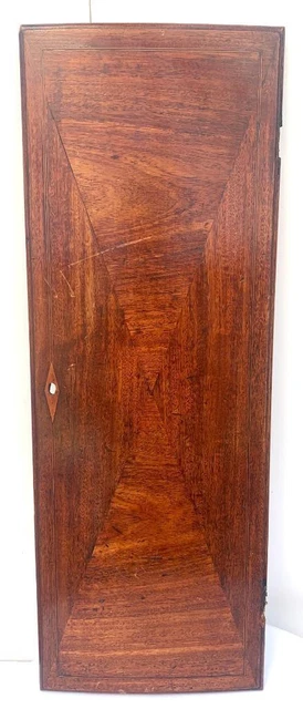 Vintage Hardwood longcase clock Front door  -  Clockmakers Spares