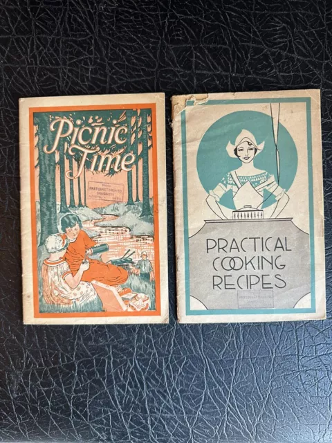 Antique 1920s Pinkham Medicine Co. Promotional Pamphlets Recipe Books