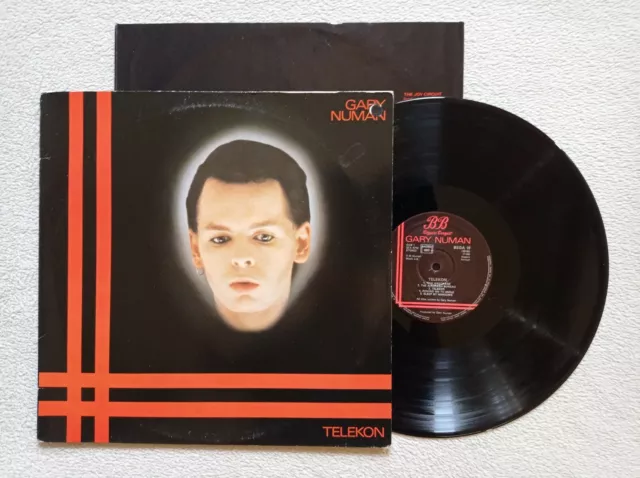 LP 33T GARY NUMAN "Telekon" BEGA 58 189 GERMANY 1980 )