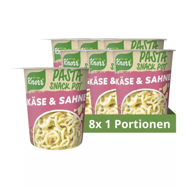 Mix Knorr salsa panna formaggio pasta istantanea piatti pronti 14x 71g NUOVO MHD 28/2/24