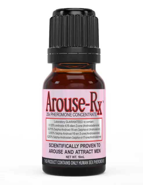 Arouse-Rx Unscented Sex Pheromones for Gay Men to Attract Men 25x Oil