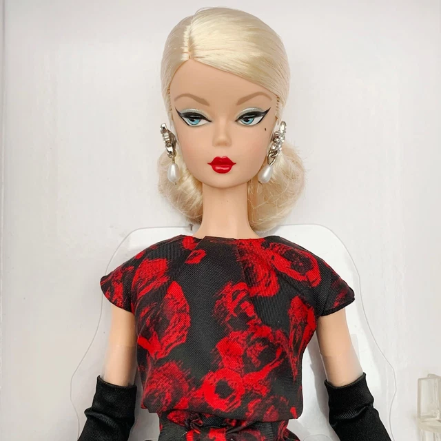 Barbie elegant rose cocktail dress doll best sale