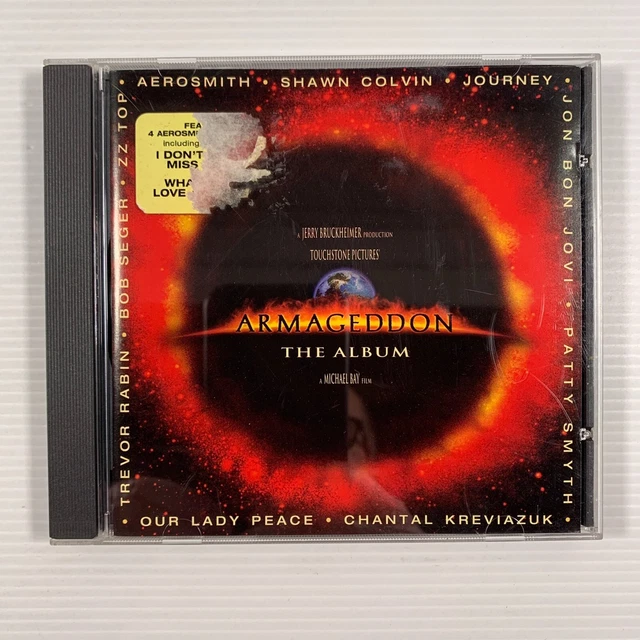 ARMAGEDDON - ORIGINAL Movie Soundtrack by various (CD, 1998) 14 tracks