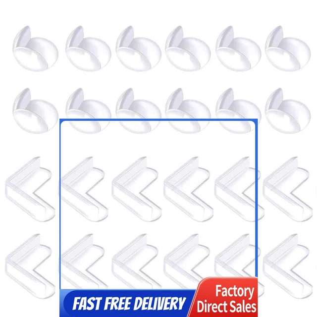 24pcs Table Corner Protection Anti Collision Edge Guards Baby Safety Protector