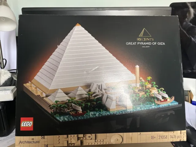 LEGO LEGO ARCHITECTURE: Great Pyramid of Giza (21058) New Never Opened