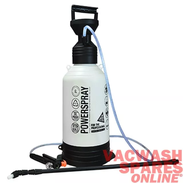 Pro 9 Litre Pressure Pump Sprayer Commercial-Industrial Car Wash - Detail -Valet