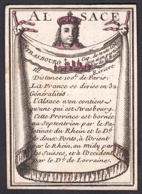 Elsass Straßburg Frankreich playing card carte a jouer Spielkarte cards cartes