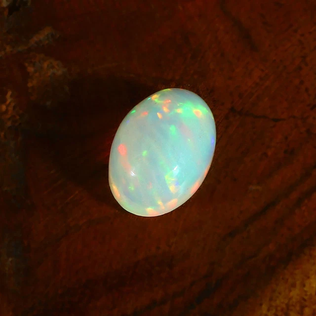 Haut Feu Naturel Éthiopien Opale Ovale Cabochon 10x12mm Desseré Gemme pour