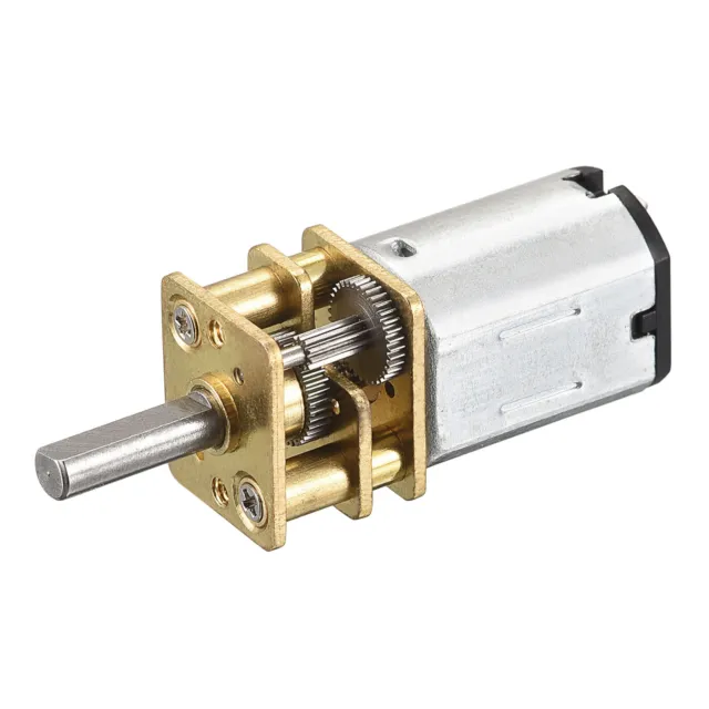 Micro Speed Reduction Gear Motor, DC 3V 500RPM with Full Metal Gearbox