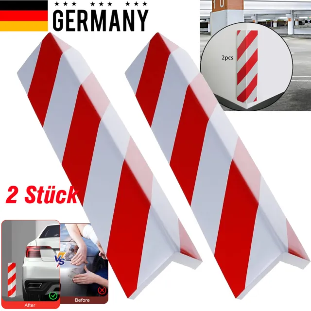 4x Auto Türkantenschutz Türschutz Spiegelschoner Aufkleber Sticker Gummi  Rot