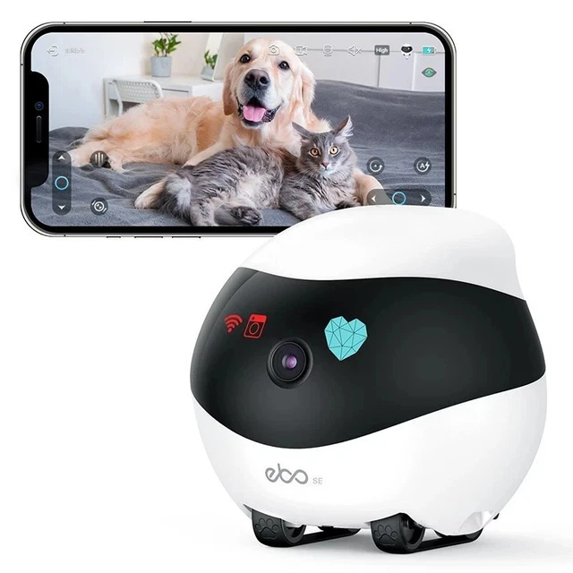 Smart Move Camera ENABOT EBO SE Moving Security Camera Smart Home Wireless Surveillance ...