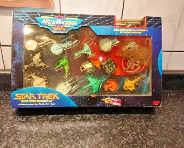 Star Trek Micro Machines 1993 Galoob Special Limited Edition Collector's Set