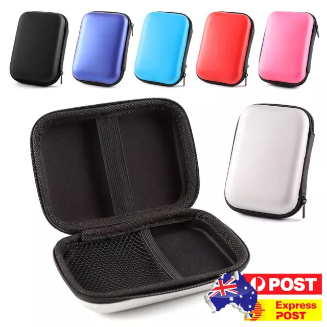 Hand Carry Case Cover Pouch Bag for 2.5" USB External Hard Disk Drive HDD AU