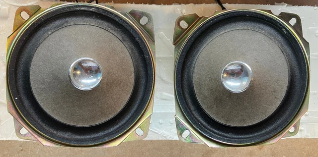 Lot De 4 Haut-parleurs HP Medium MELODY HIFI 4 Ohms - HP Pour Enceintes Ou Installations Audio