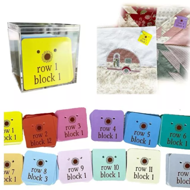 Quilt Block Row Markers, Innovative Sewing and Quilting Notions, Paper Cardstock