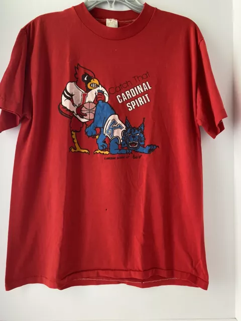 1983 Louisville vs Kentucky Cardinals Wildcats NCAA Awesome Designs Tee Shirt