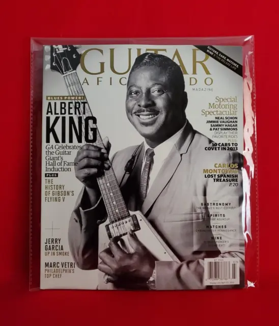 Guitar Aficionado March April 2013 Magazine Albert King