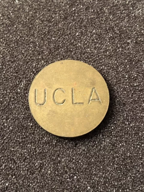 Vintage Brass UCLA Parking Token California University