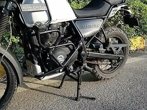 FITS FOR Royal Enfield Himalayan Engine Guard With Sliders Black BS6 2021 Model