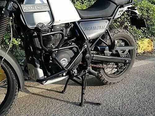 FITS FOR Royal Enfield Himalayan Engine Guard With Sliders Black BS6 2021 Model