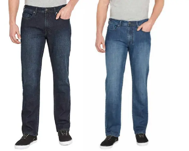 New Buffalo David Bitton Jackson Men's Straight Stretch Jeans NWT Great Gift 2