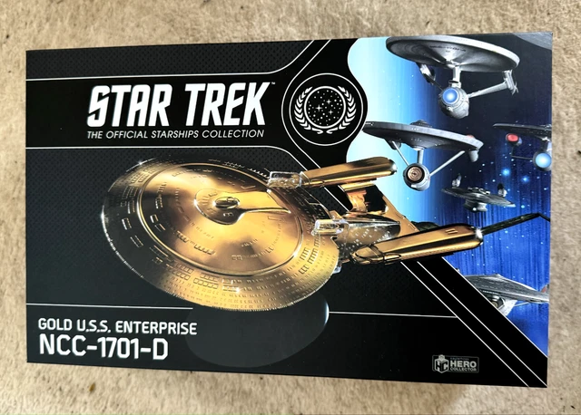 EAGLEMOSS GOLD USS Enterprise NCC 1701 D, Sonderausgabe 20, NEU EUR 54,99 - DE
