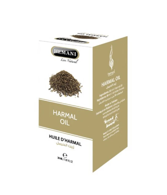 BUY 2 GET 1 Free 30ml hemani oil harmal £15.97 - PicClick UK