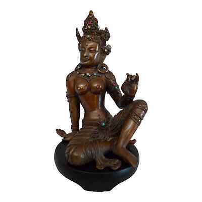 Late 20th Century Nepalese Copper Hindu Goddess Parvati Statue