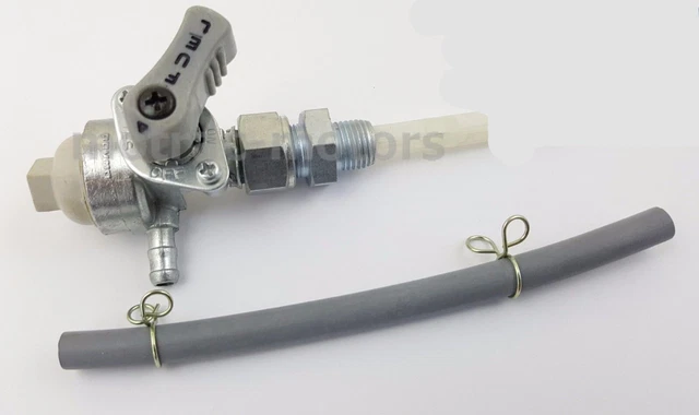 Royal Enfield Petcock Petrol Fuel Tap Assembly 1/4 Gas Thread Size - 147022/A