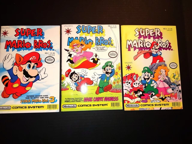 Super Mario Bros. 1-3 Valiant Comics 1990,  Nintendo