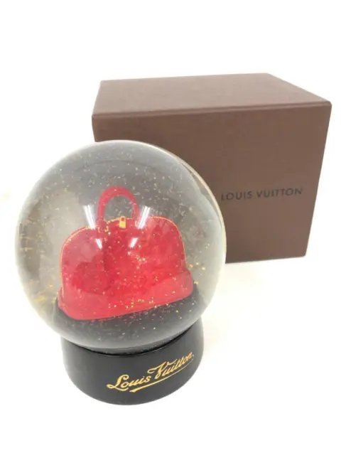 LOUIS VUITTON Snow Globe Dome Object Alma Novelty Ornament used