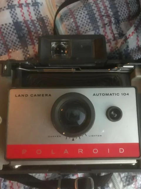 Vintage Polaroid Automatic 104 Land Camera 